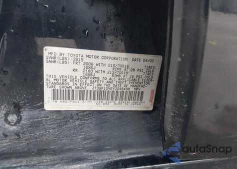 2000 Toyota Rav4 из США, поврежденный, VIN JT3GP10V6Y0048498